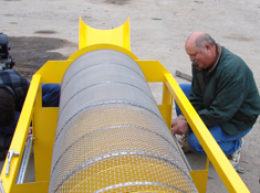 peter working on his prototype