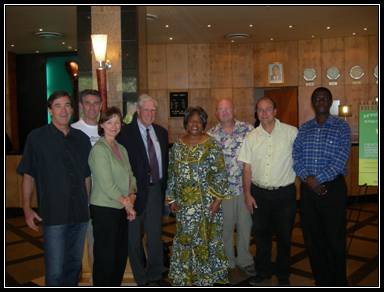 Calpoly President in Zambia